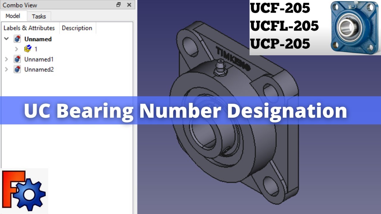 'Video thumbnail for UC Bearing Number designation | Mechanical Design | UC Bearing | Mechnexus |'