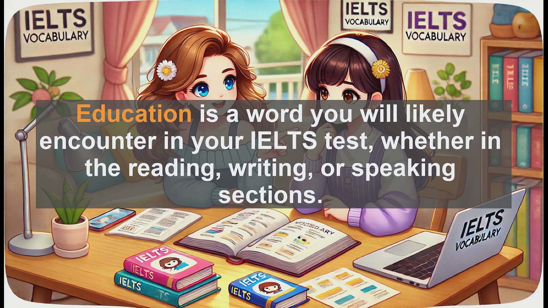 'Video thumbnail for 2500 Must Know IELTS 5.5 Vocabulary - Understanding 'Education' for IELTS Success'