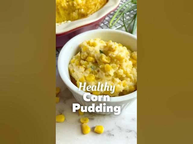Video thumbnail for Healthy Corn Pudding | Easy Holiday Side Dish 🌽 #shorts