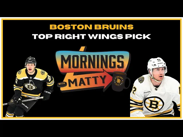 'Video thumbnail for Boston Bruins Right Wing Options'