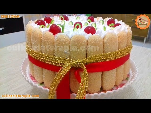 'Video thumbnail for 🎄Torta Charlotte é a sobremesa de Natal que vai conquistar a sua família: receita fácil e deliciosa'