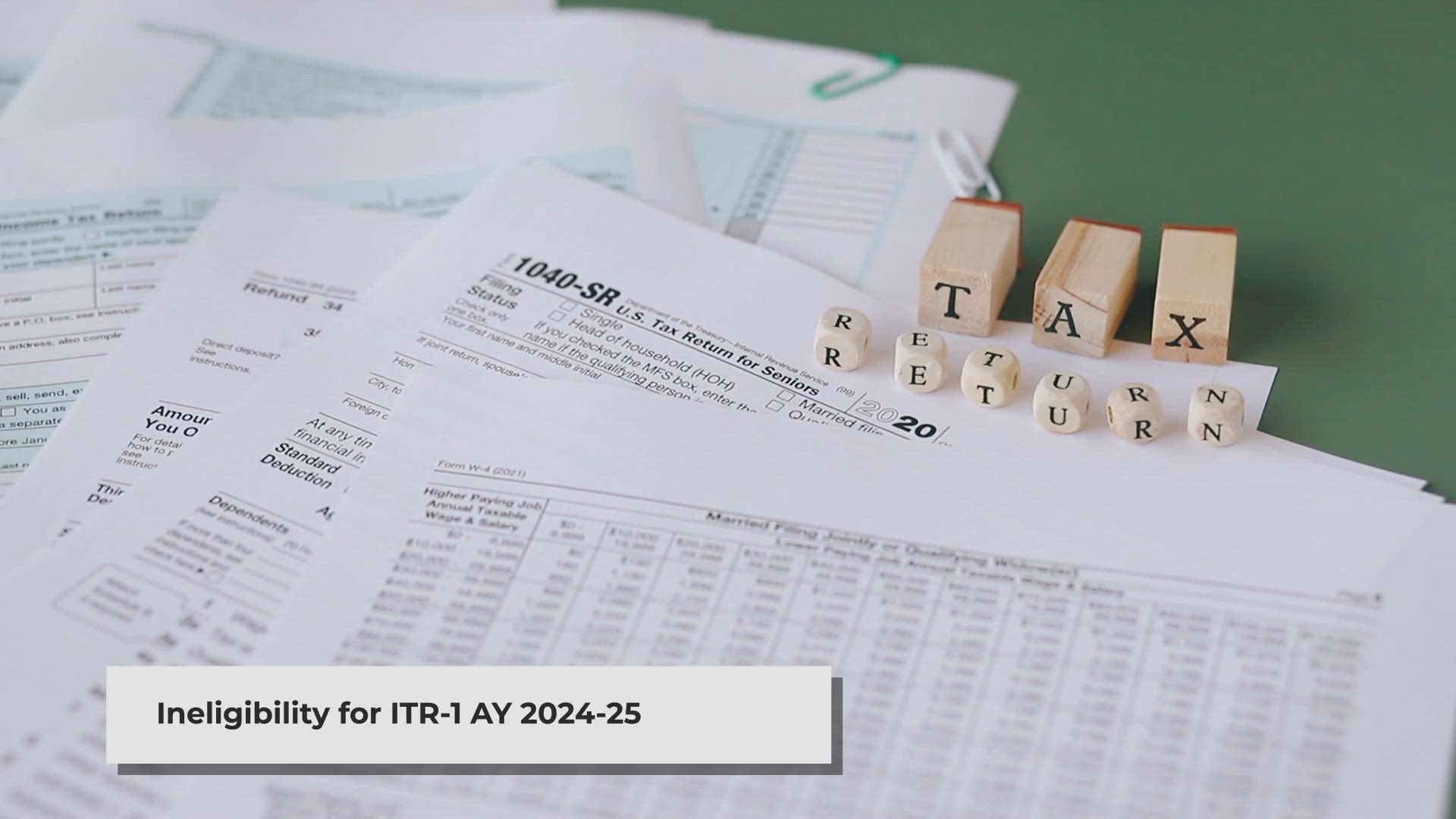 Video thumbnail for Who can submit ITR1 ?