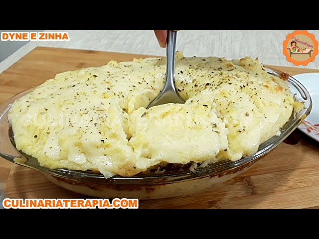'Video thumbnail for ESCONDIDINHO DE CARNE MOÍDA NO PURÉ DE BATATA - 🥰CURTA, COMENTA E COMPARTILHA! 👍'