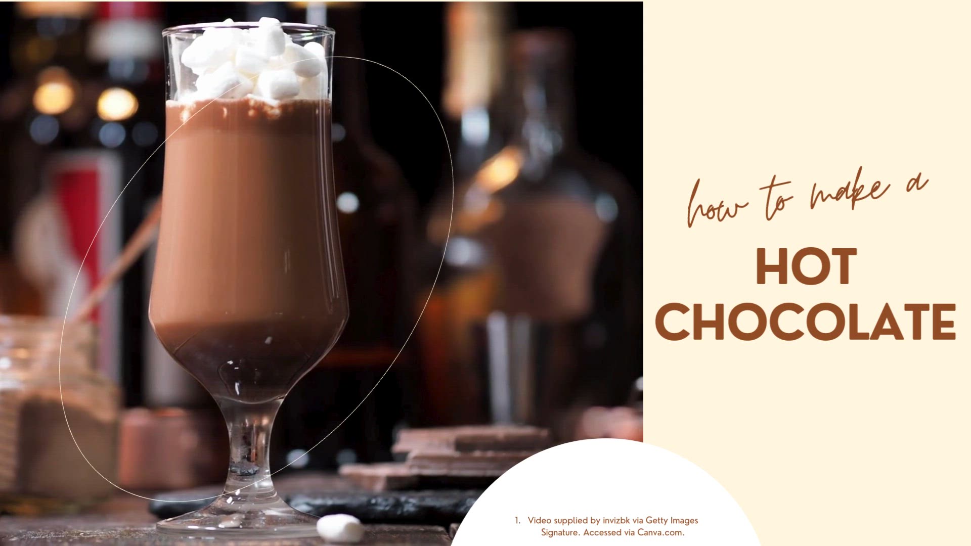 'Video thumbnail for Hot Chocolate Recipe'