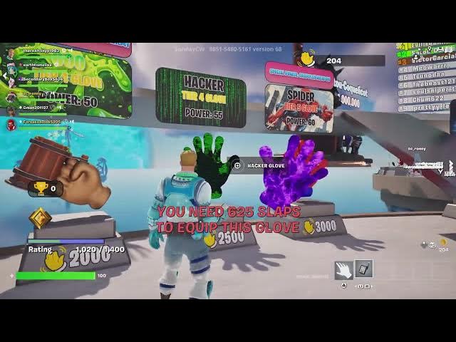 Video thumbnail for Fortnite slap battls