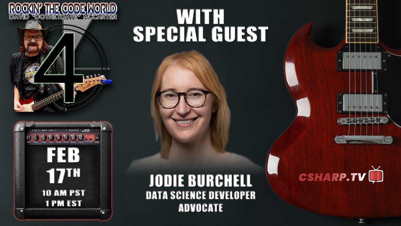'Video thumbnail for Rockin’ The Code World with dotNetDave ft. Jodie Burchell - Ep. 97'