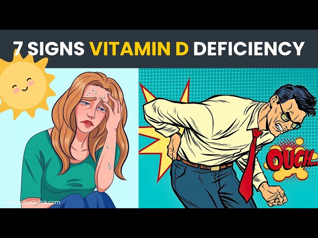 'Video thumbnail for Vitamin D Deficiency Symptoms: 7 Warning Signs of You Shouldn't Ignore'