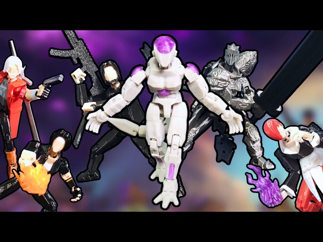 Video thumbnail for ActionTitan13 Figures Are on Another Level! (Frieza, Dante (DMC), John Wick, & More!