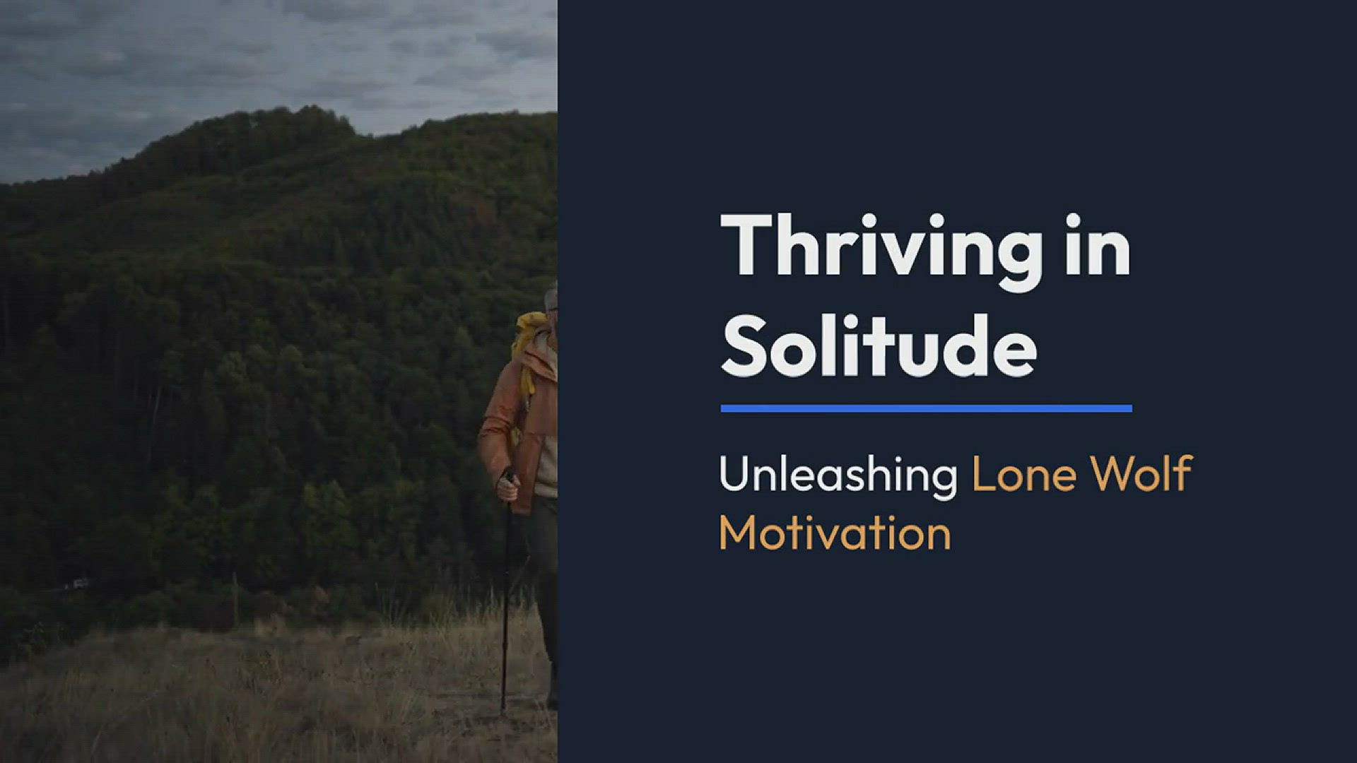 'Video thumbnail for For Those Who Walk Alone-Lone Wolf Motivation'
