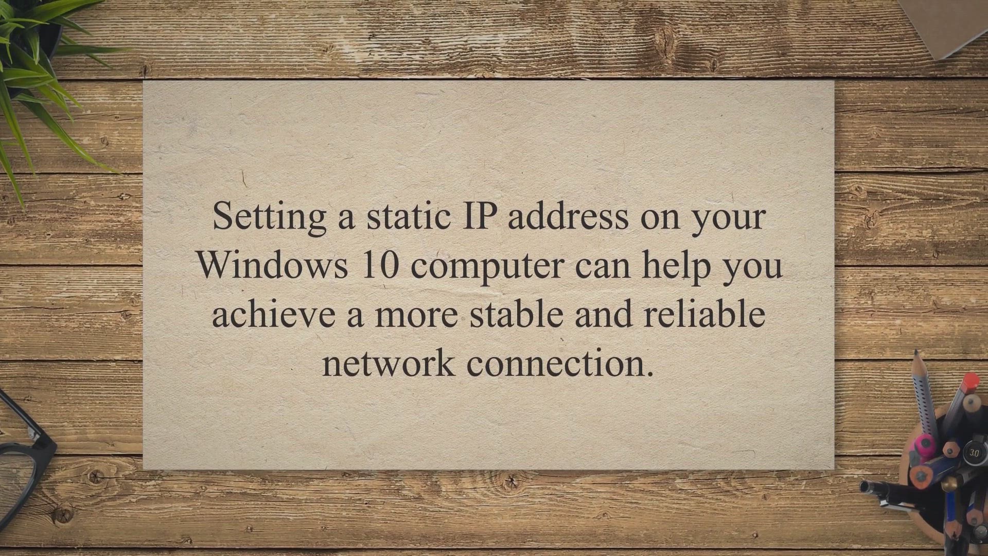'Video thumbnail for 4 Methods to Set Static IP Address on Windows 10?'