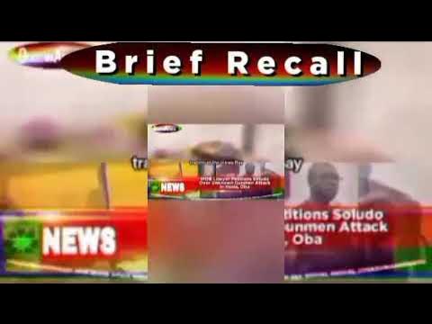 Video thumbnail for Brief Recall @4pm 3 1