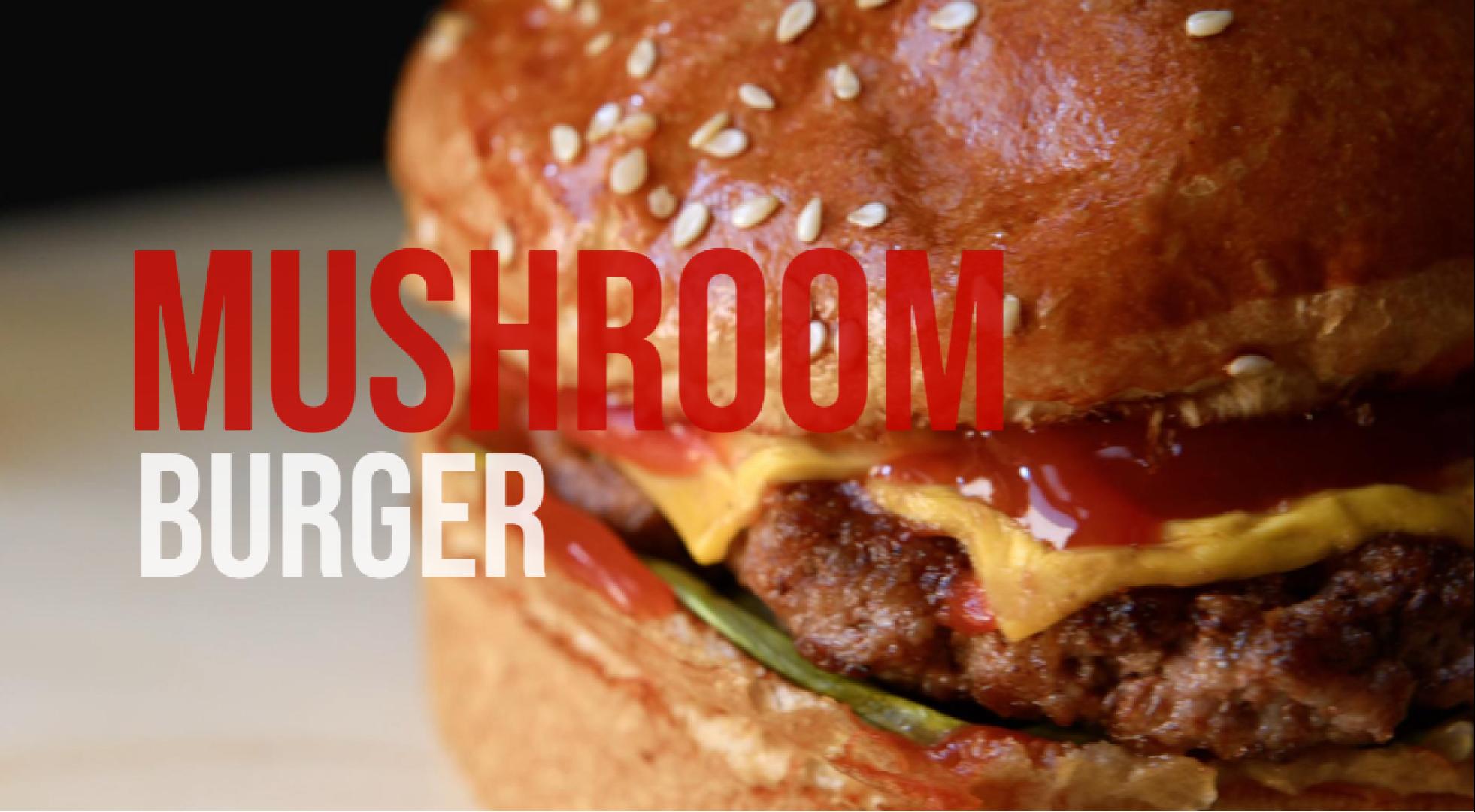 Video thumbnail for Delicious Mushroom Burger