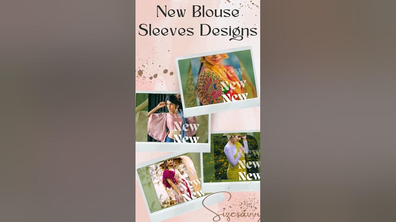 'Video thumbnail for New Blouse Sleeves Designs | Saree Blouse Sleeves Designs | Latest Blouse Sleeves Designs #blouse'