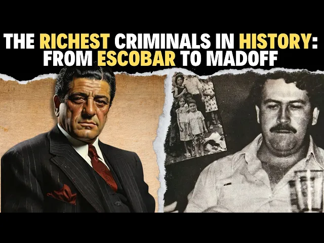'Video thumbnail for The Richest Criminals in History: From Escobar to Madoff'