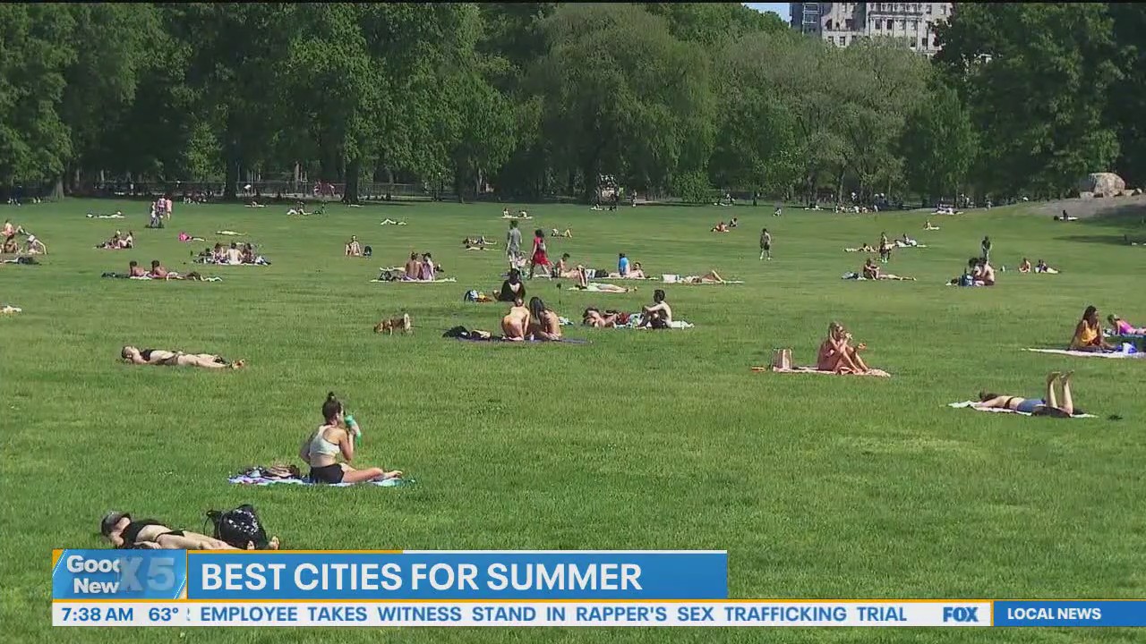 'Video thumbnail for NYC ranked in top summer cities'