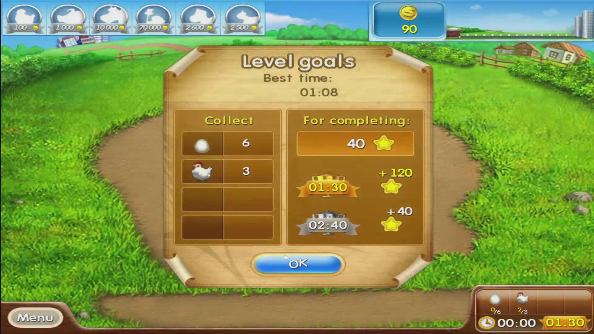 'Video thumbnail for Farm Frenzy 2 lvl 2'