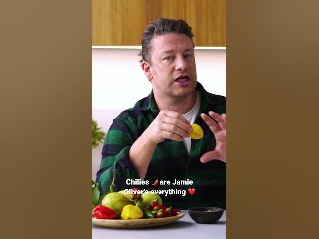 'Video thumbnail for Jamie Oliver loves chilies #shorts'