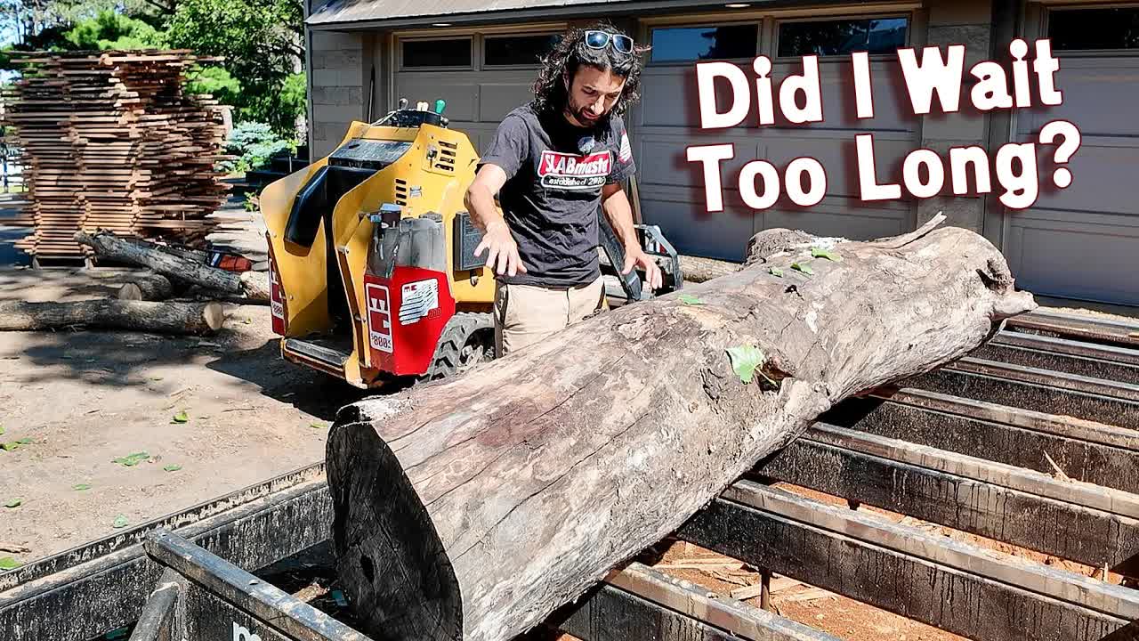 Video thumbnail for Matthew Cremona: sawing derecho cherry: salvaging lumber from a fallen giant
