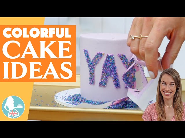 Video thumbnail for 8 Colorful Cake Decorating Ideas