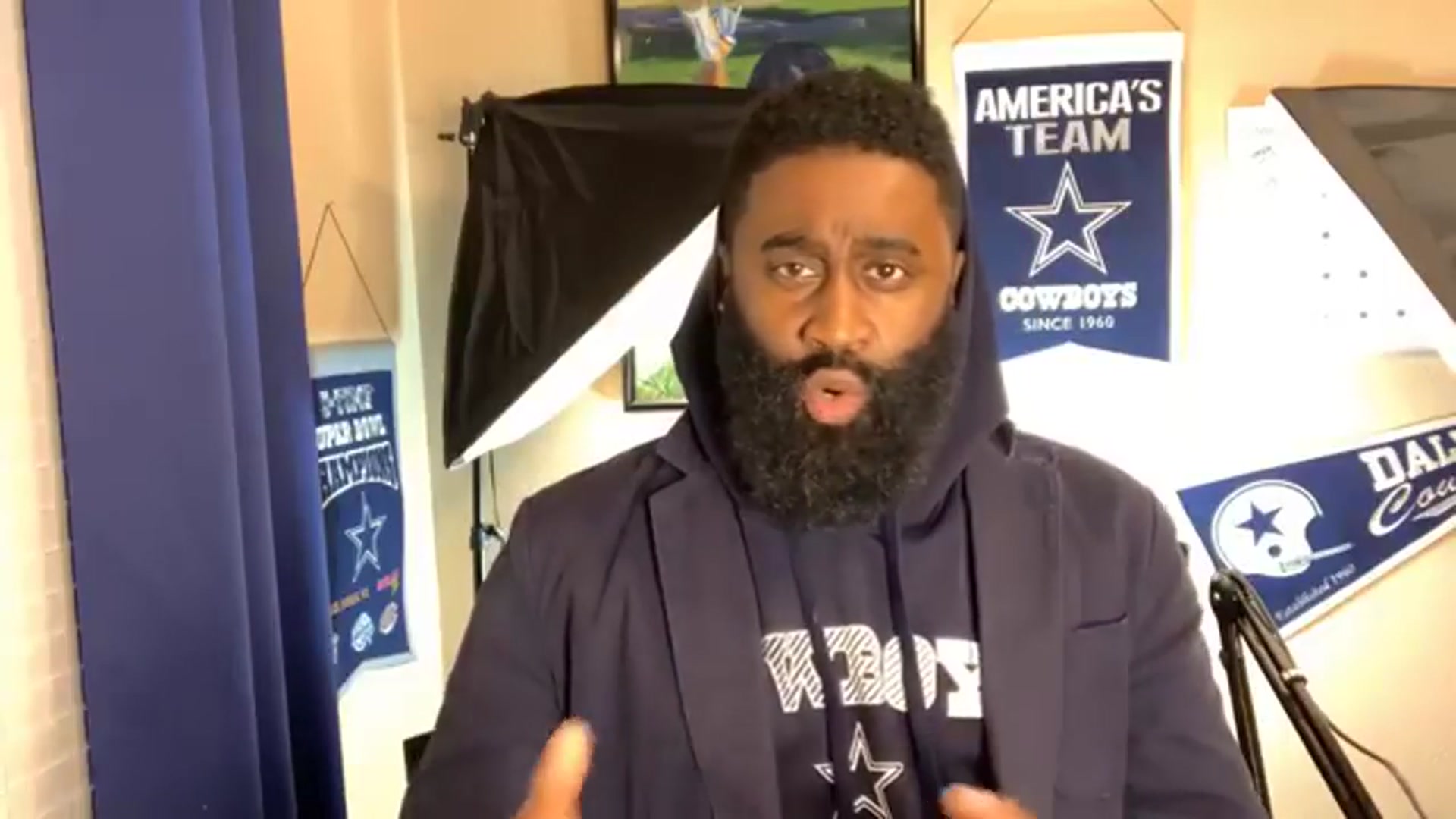 'Video thumbnail for law nation sports: dallas cowboys peaking? bill belichick's jedi mind tricks & game analysis'
