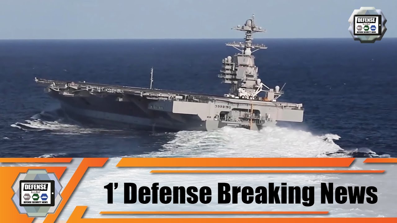 'Video thumbnail for US Navy USS John F Kennedy British Navy HMS Prince of Wales aircraft carrier christened in December'