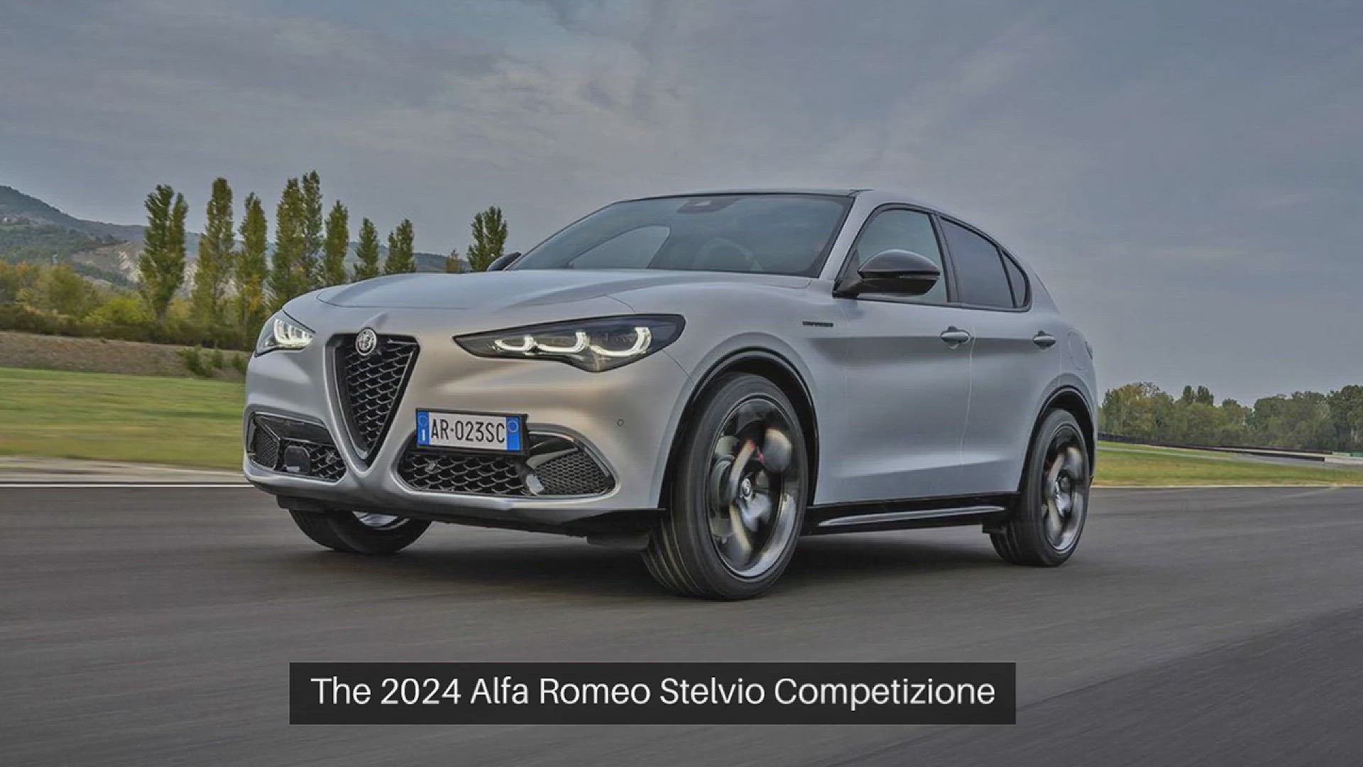 'Video thumbnail for 2024 Alfa Romeo Stelvio Competizione Adds Luxury, Not Sportiness'