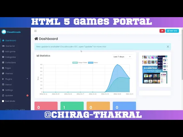 Video thumbnail for Earn Money By Making HTML 5 Games Portal || Part Three