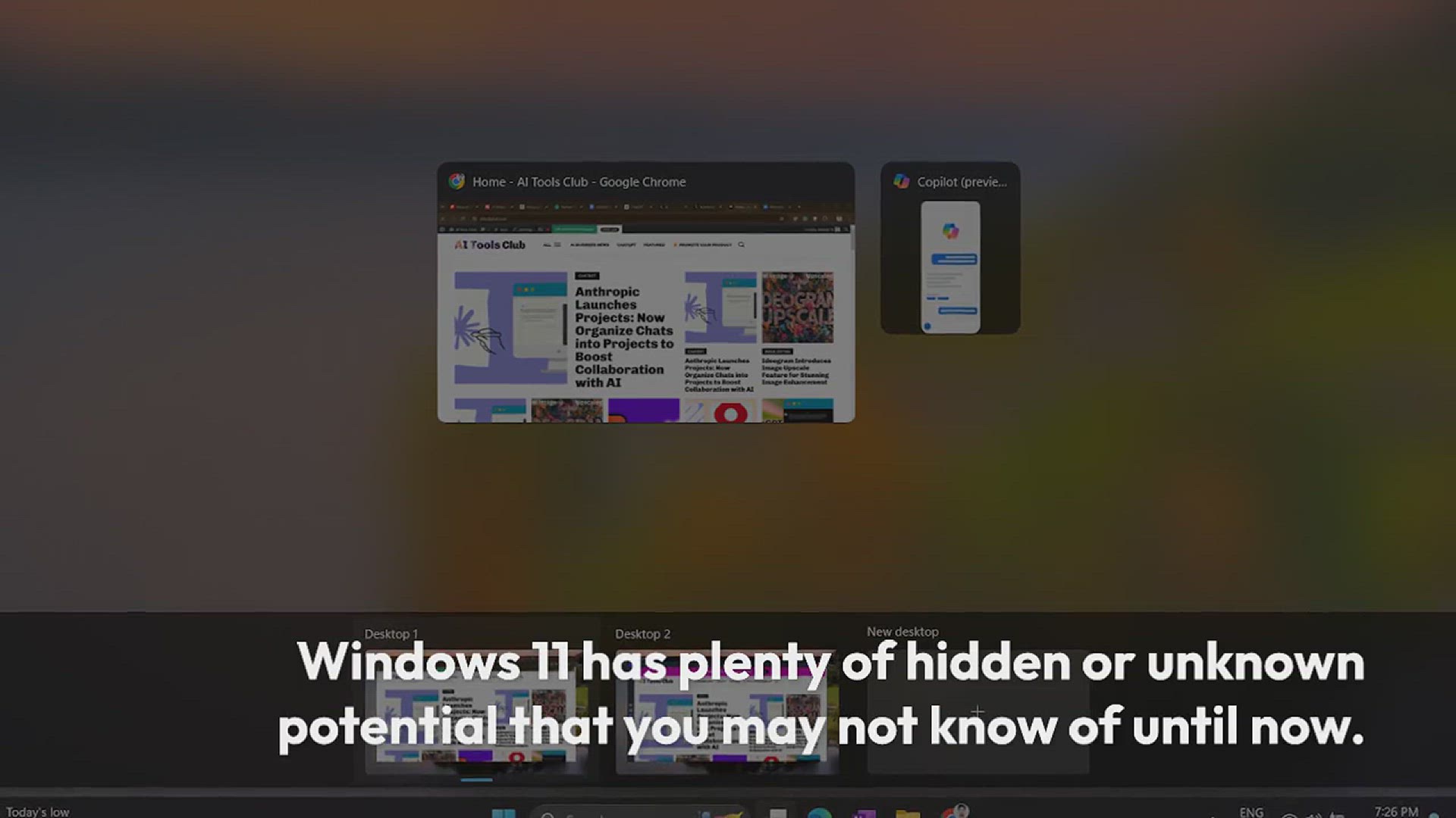 'Video thumbnail for 10 Awesome Windows-11 Tips, Tricks, and Features You Need to Know'