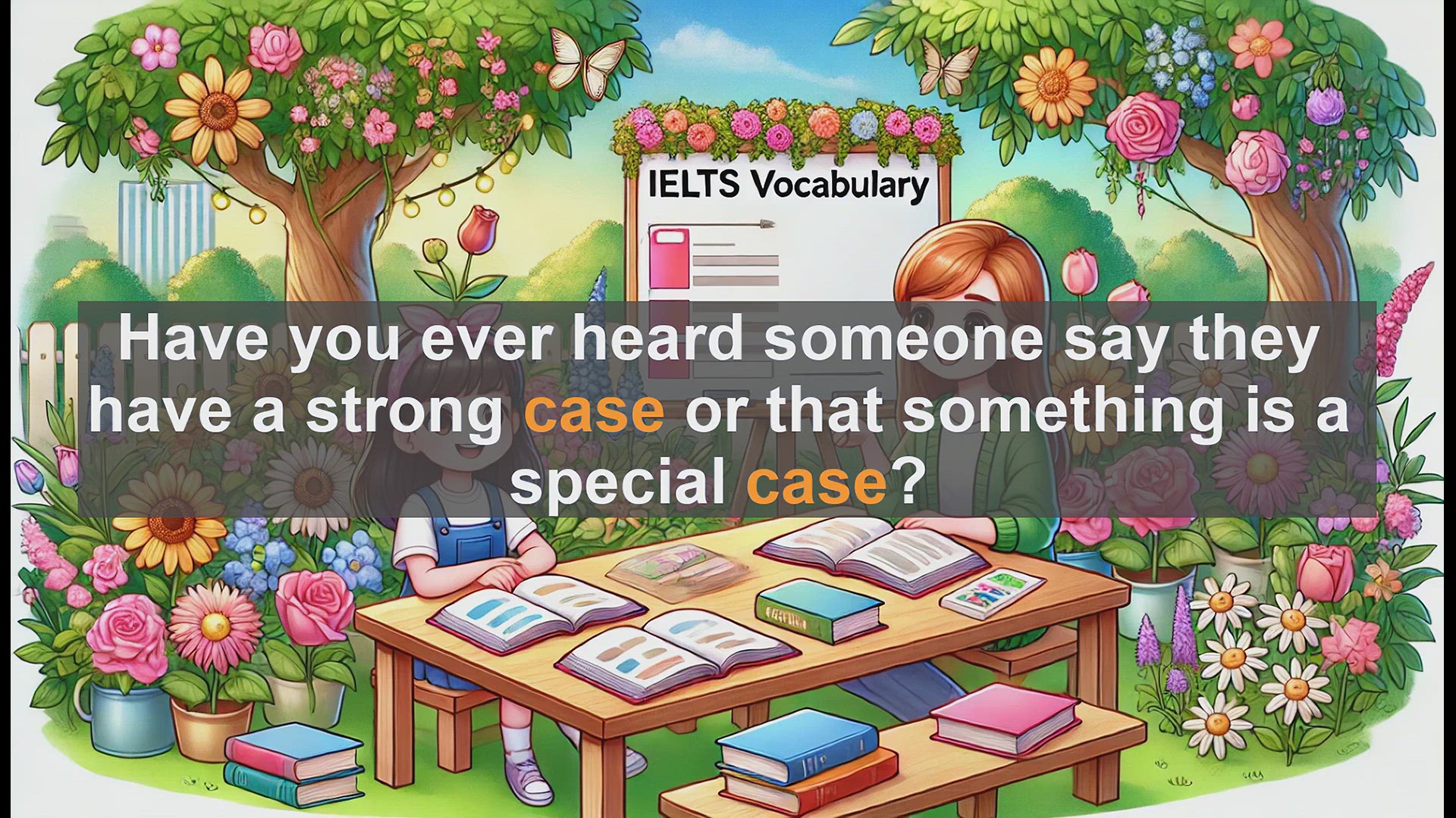 'Video thumbnail for 2500 Must Know IELTS 5.5 Vocabulary - Understanding the Word 'Case': Boost Your IELTS Score'