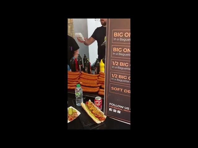 Video thumbnail for The Best Street Foods, Sausages, Brick Lane, Londo