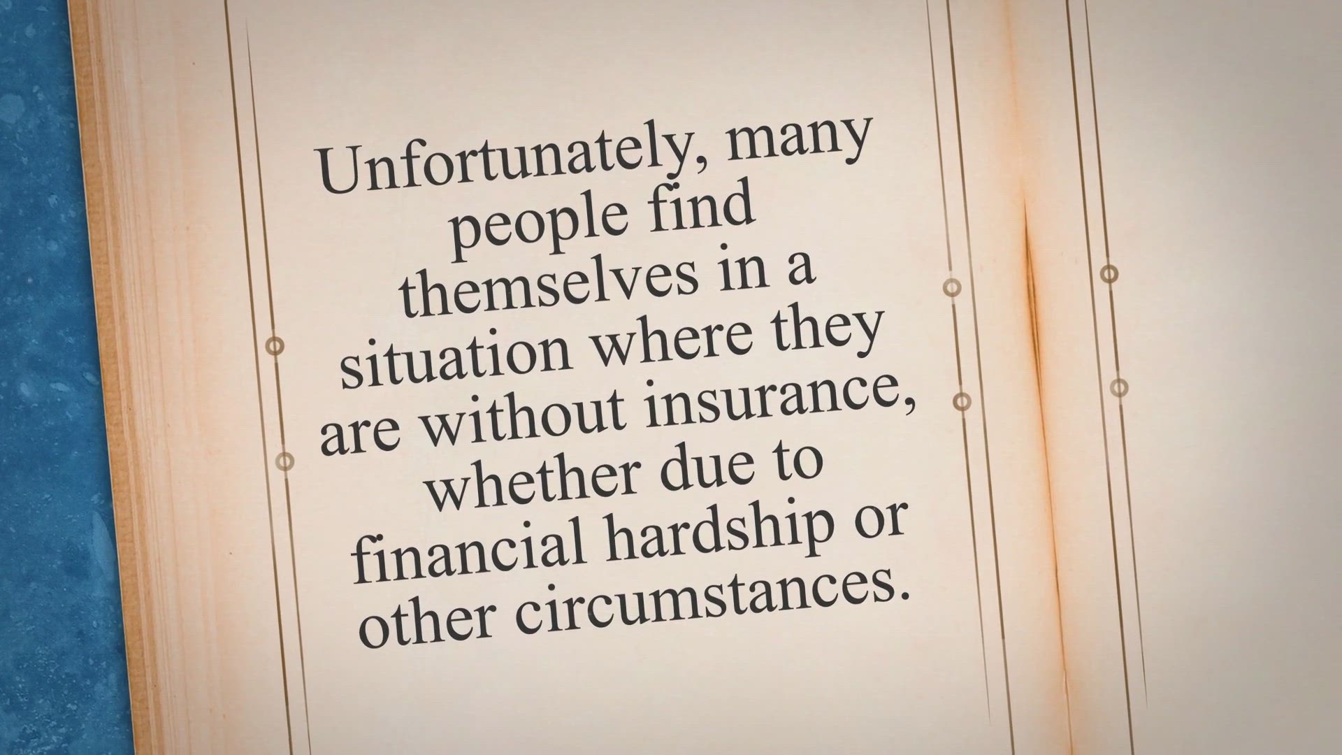 Video thumbnail for What To Do If You Are Without Insurance