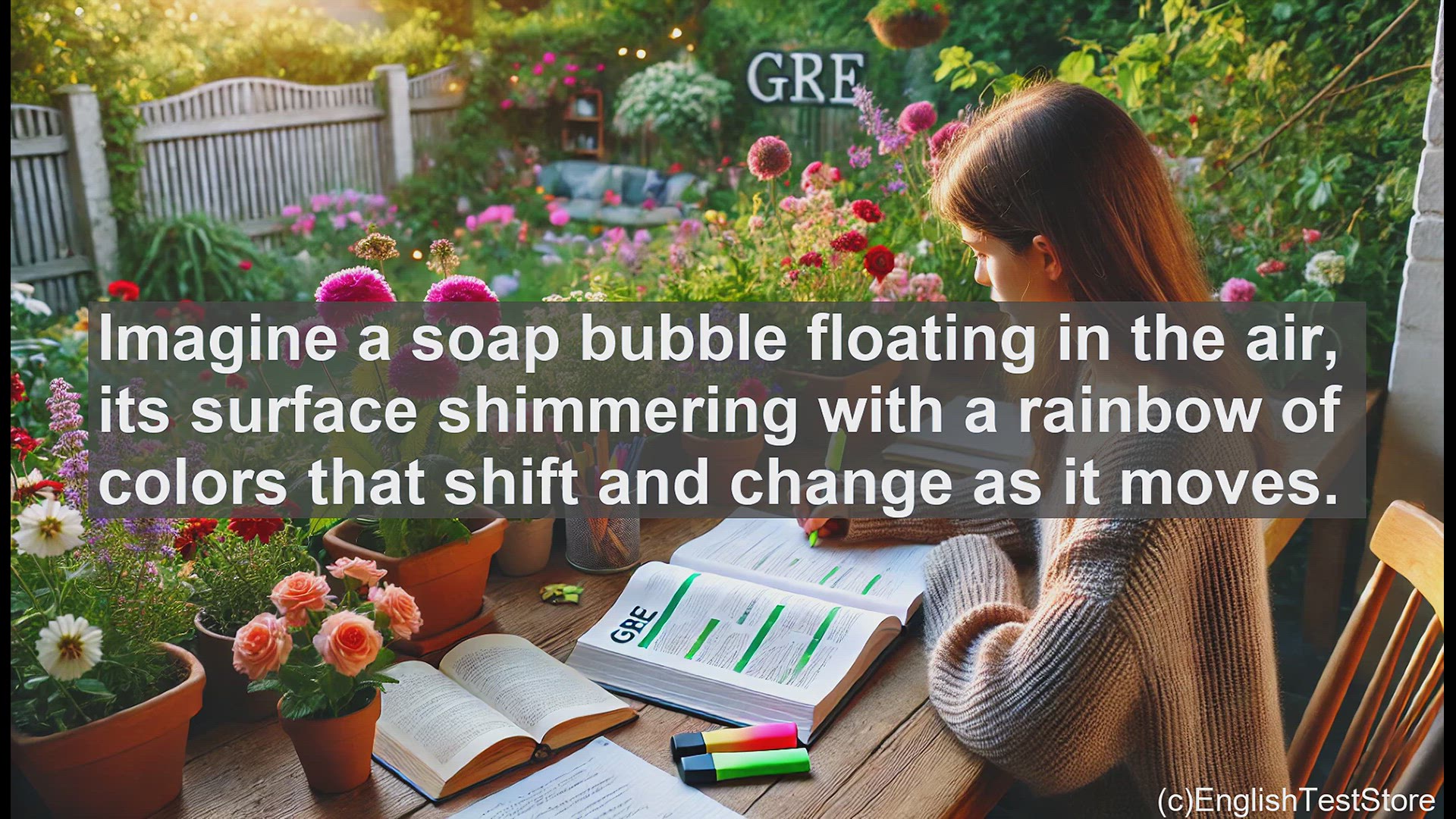 'Video thumbnail for GRE Vocabulary Lesson: The Mesmerizing World of Iridescence'