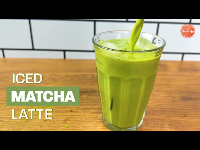 Video thumbnail for Creamy Iced Matcha Latte - Vegan & Antioxidant-Rich (Creamy, Healthy, No Dairy!)