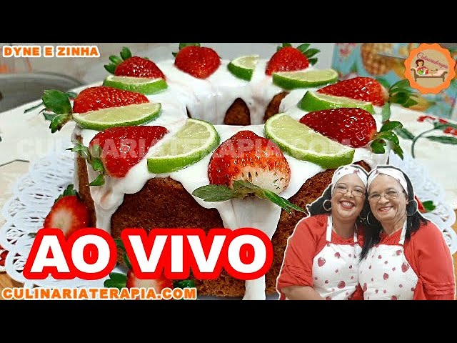 'Video thumbnail for Bolo Caseiro com Morango e Limão - Sobremesa Super Fácil e Econômica'