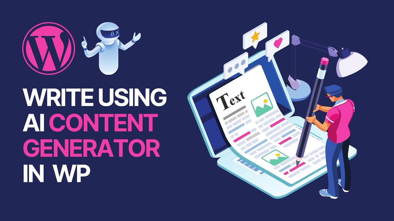 'Video thumbnail for How to Write Content Using AI Content Generator in WordPress For Free_ ?'