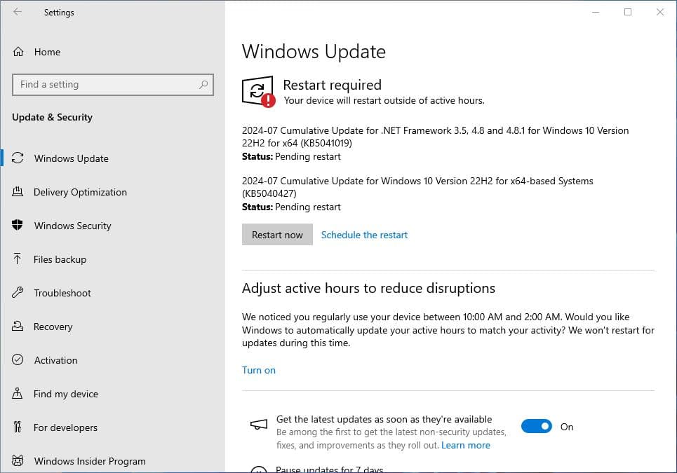 Video thumbnail for Windows 10 KB5040427 July 2024 Patch Tuesday Update Download