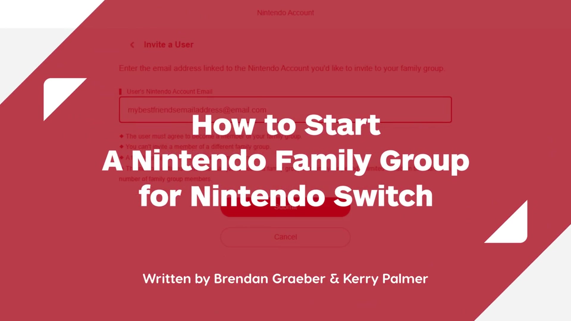 'Video thumbnail for How to Start A Nintendo Family Group for Nintendo Switch'
