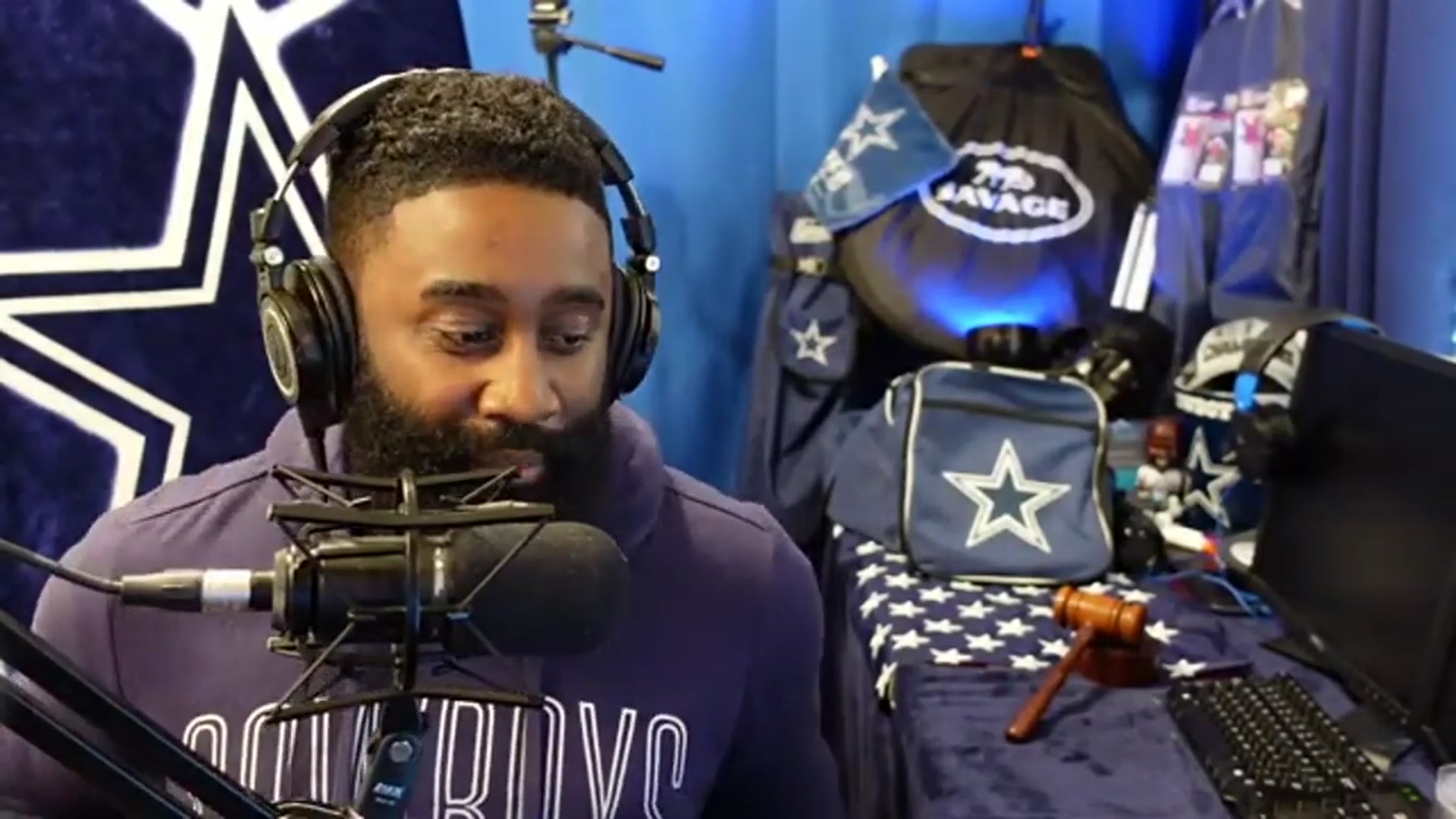 'Video thumbnail for law nation sports: cowboys vs falcons live game reaction, play-by-play analysis'