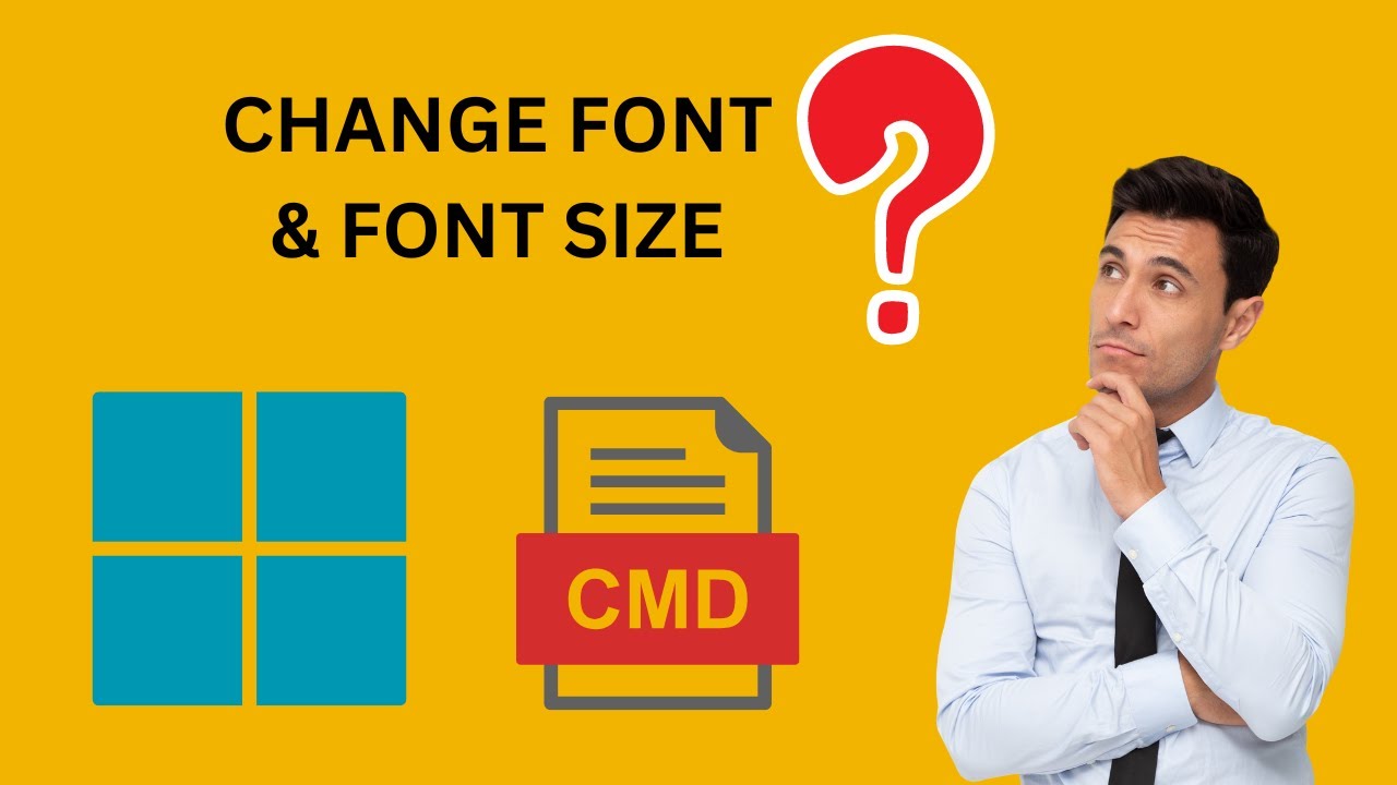 'Video thumbnail for How to Change the Font and Font Size in the Windows 11 Command Prompt | GearUpWindows Tutorial'