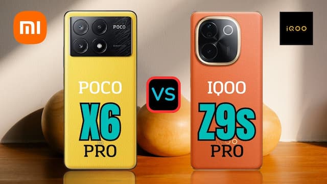 'Video thumbnail for Poco X6 Pro vs iQOO Z9s Pro'