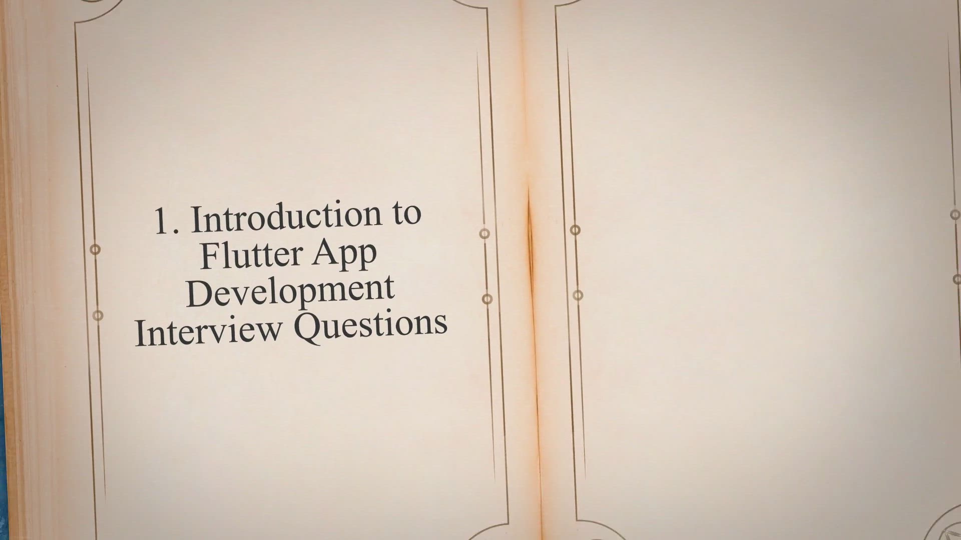 'Video thumbnail for Mastering the Flutter App Development Interview: Common Technical and Behavioral Questions, Tips for Preparation and Success'