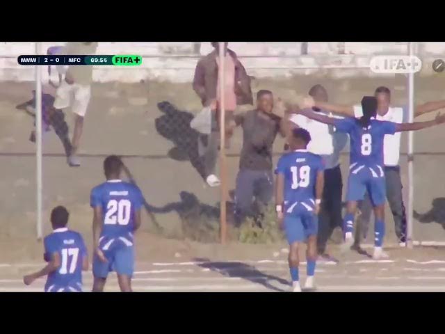 Video thumbnail for Wanderers vs Mafco at Kamuzu Stadium FDH Bank cup