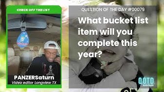 Video thumbnail for PANZERSaturn says he's bucket list blessed!