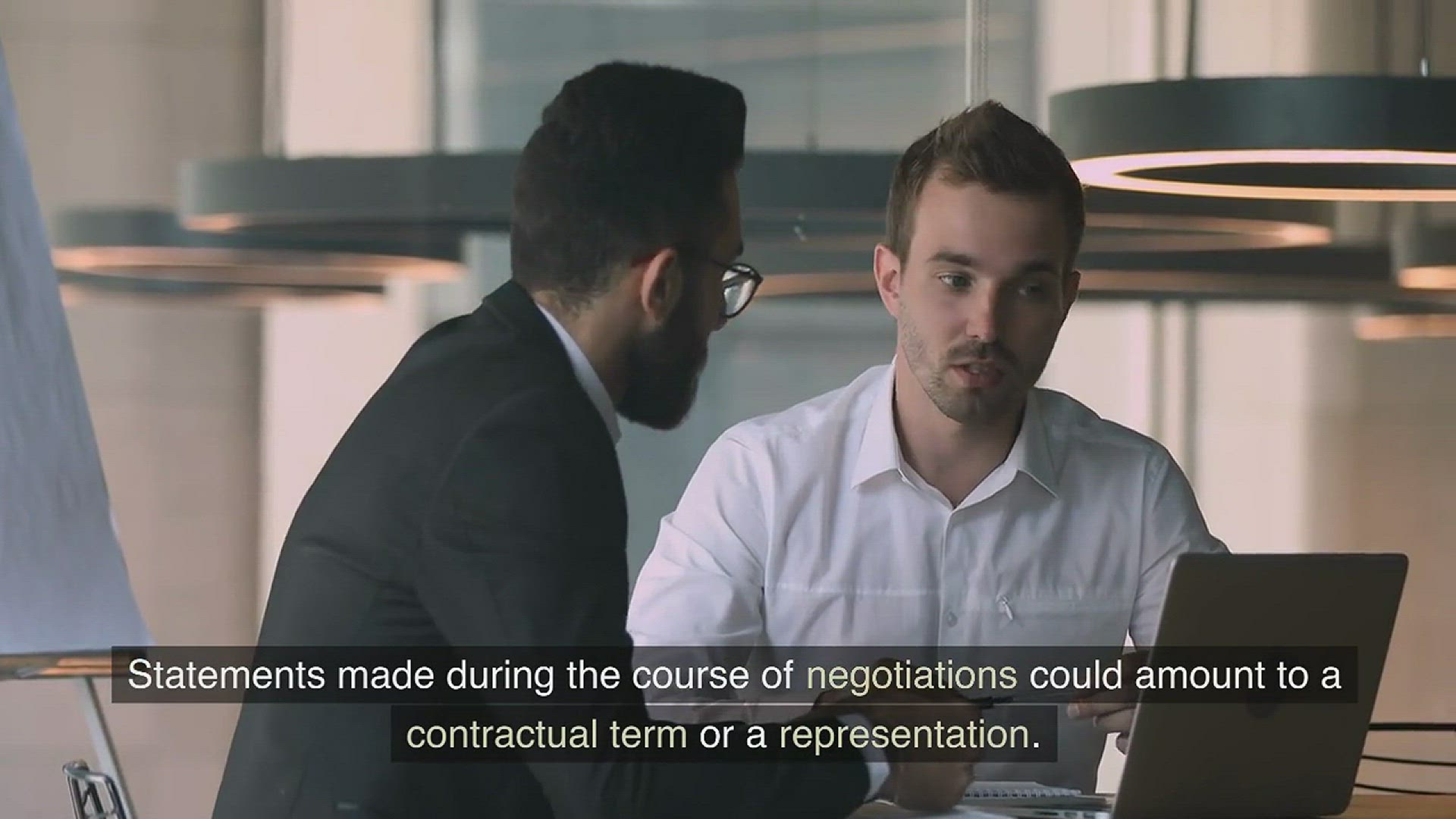 'Video thumbnail for Contractual term or representation www.e-lawresources.co.uk'