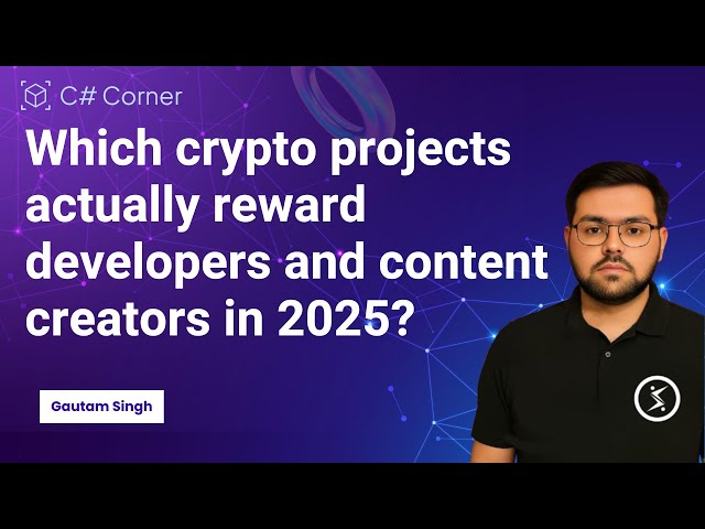 Video thumbnail for Which Crypto Project Reward Developers or Content Creators in 2025