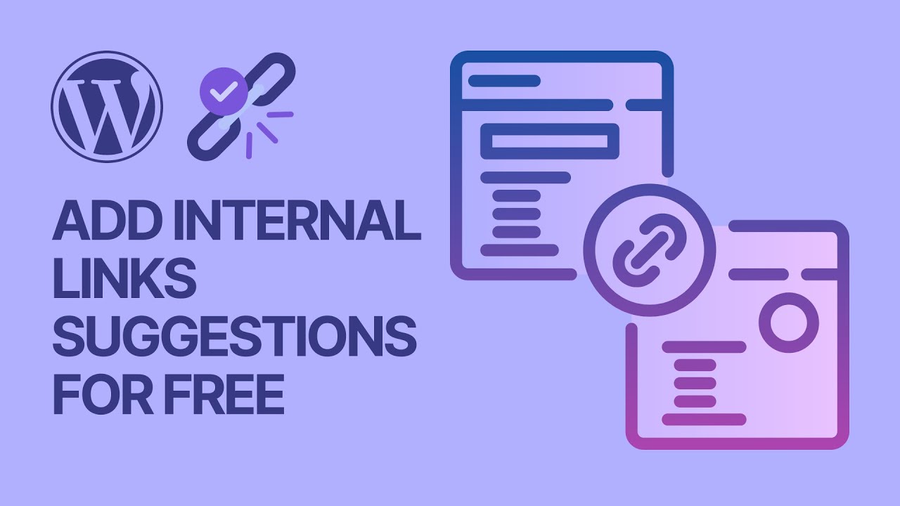 'Video thumbnail for How To Add Internal Links Suggestions in WordPress For Free & Boost On-Page SEO_'
