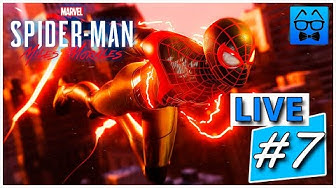 'Video thumbnail for [🔴 LIVE] SPIDER-MAN Miles Morales - Parte 7 Gameplay, Dublado e Legendado em Português PT-BR'