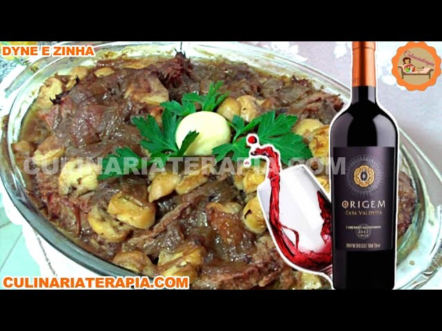 'Video thumbnail for Como Fazer Carne ao Molho de Vinho Tinto e Champignon Cozida na Panela de Pressão'