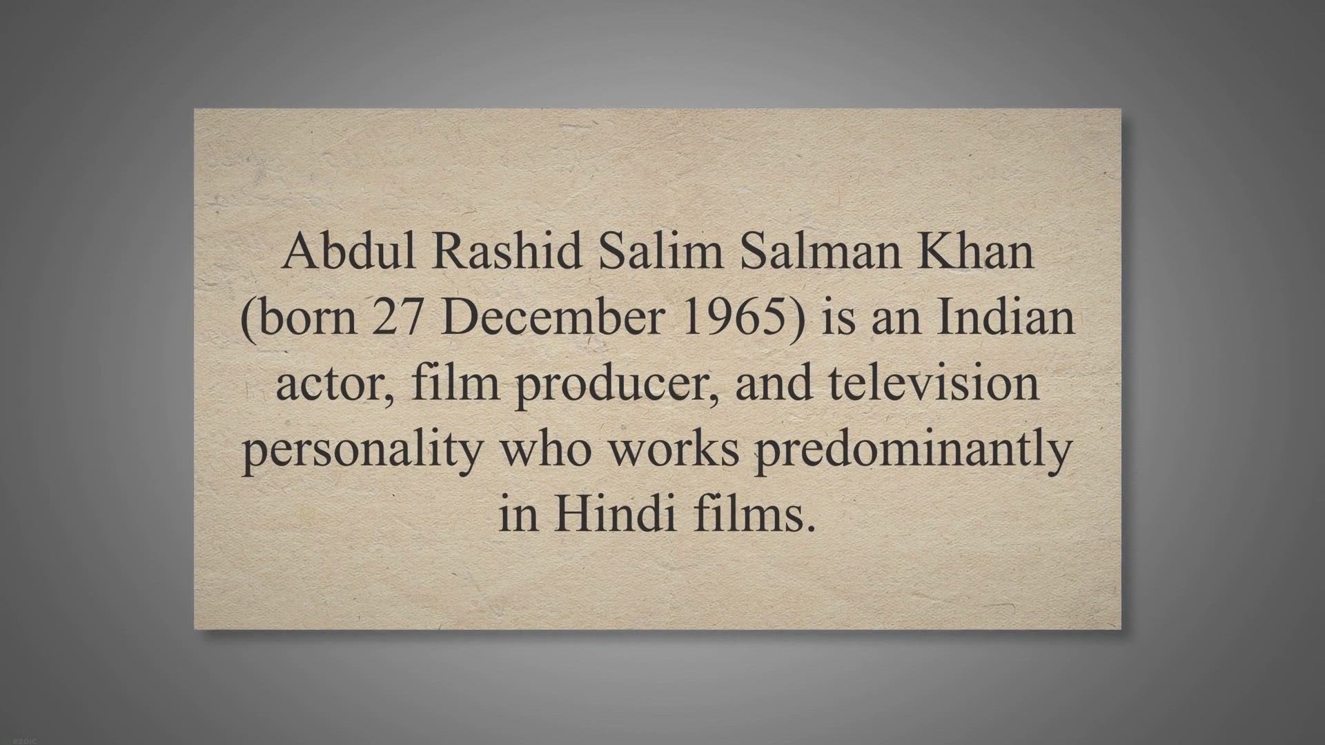 'Video thumbnail for Salman Khan’s net worth 2023'