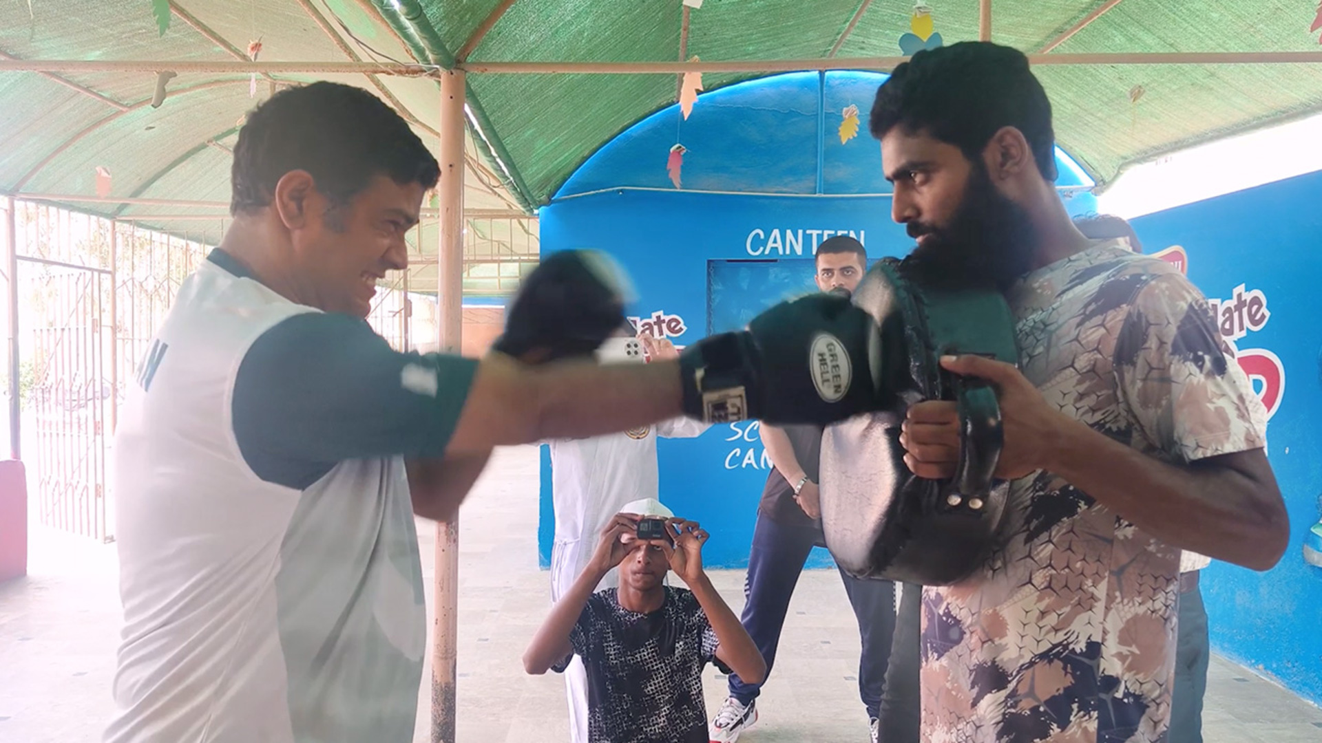 'Video thumbnail for Speedy punches means martial artist breaks record'